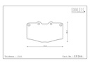 Endless Brake Pads A06 Compound