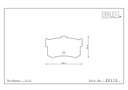 EP178 - Endless Brake Pads, CCDP Compound