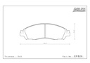 Endless Brake Pads CCDP Compound