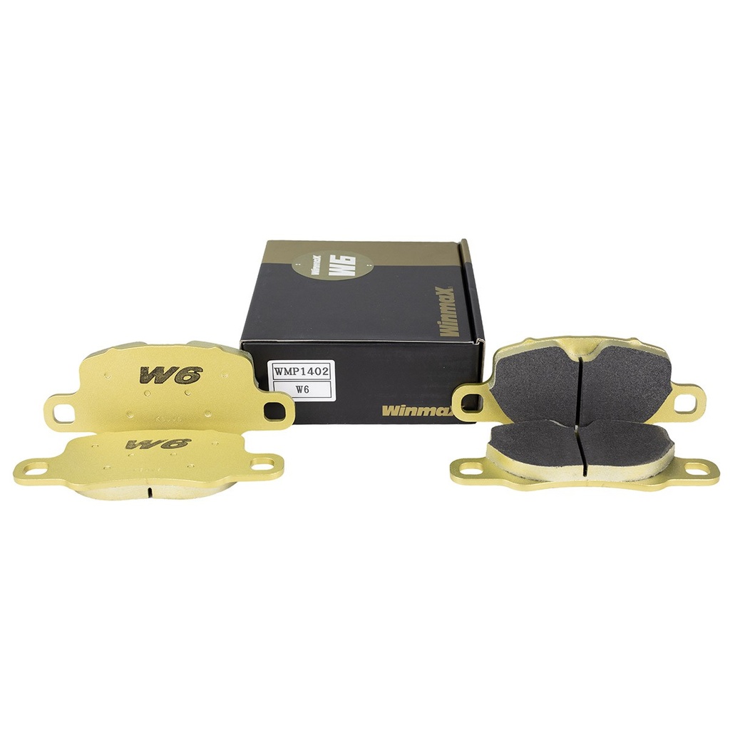[WMP1402-W6] Winmax Brake Pads W6 Compound Porsche 991 GT3 Rear Steel