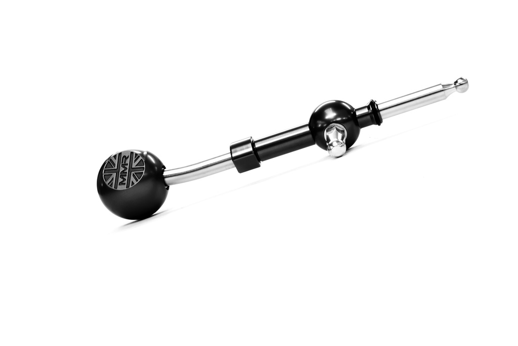 [MMR14-1403-BL-R] MMR Mini F56 Short Shifter Kit - Black Insert + Red Shift Boot