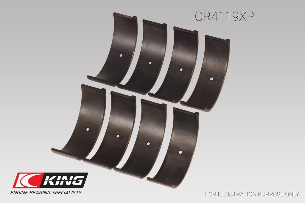 [CR4119XP0.25] King Conrod Bearing Shell MITSUBISHI 4G91  4G92  4G93