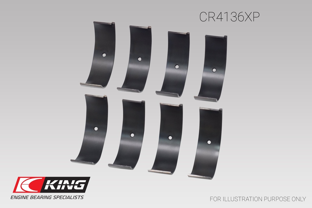 [CR4136XP0.25] King Conrod Bearing Shell NISSAN SR20DET 0.25