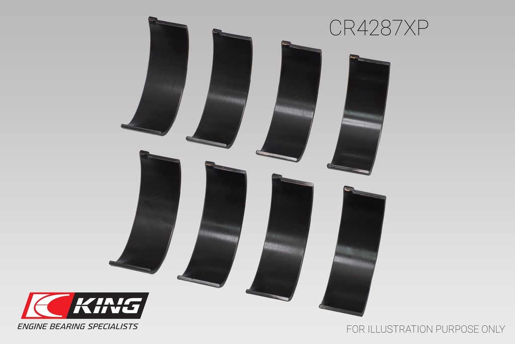 [CR4287XP.025] King Con rod bearing set HONDA B18C1  B18C5  16v