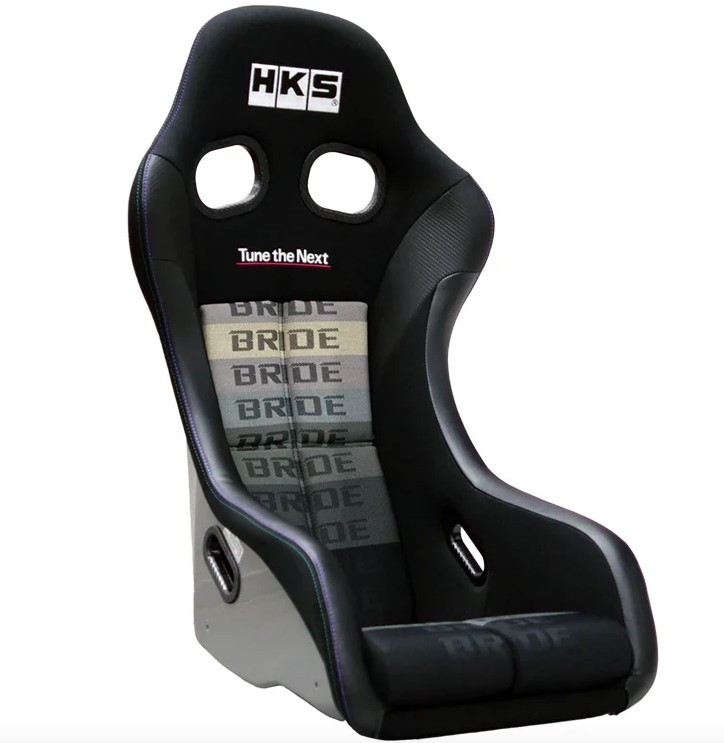 [51007-AK497] HKS 50th BUCKET SEAT BRIDE ZETA IV FIA APPROVED