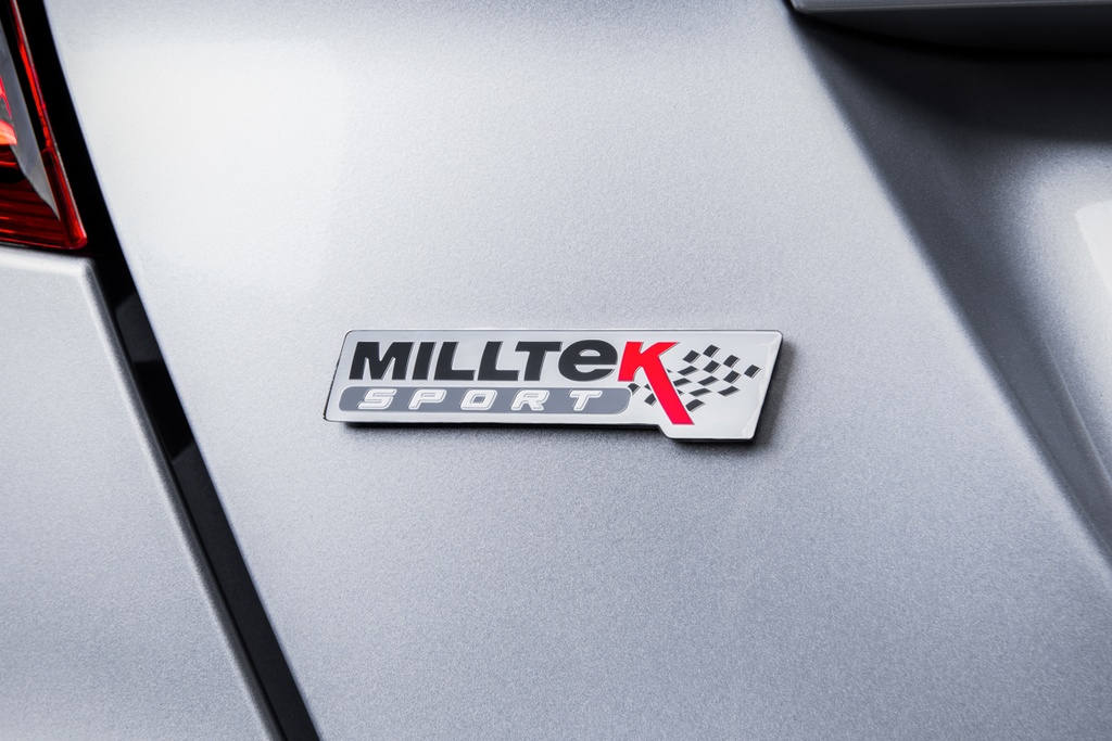 Milltek Car Badge