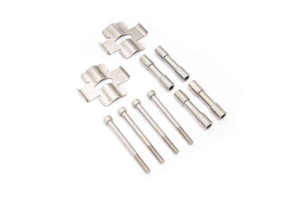 [FMBKRET] Forge Pad Retainers, Slider Pins and Bolt Kit for 6 Pot Brake Caliper