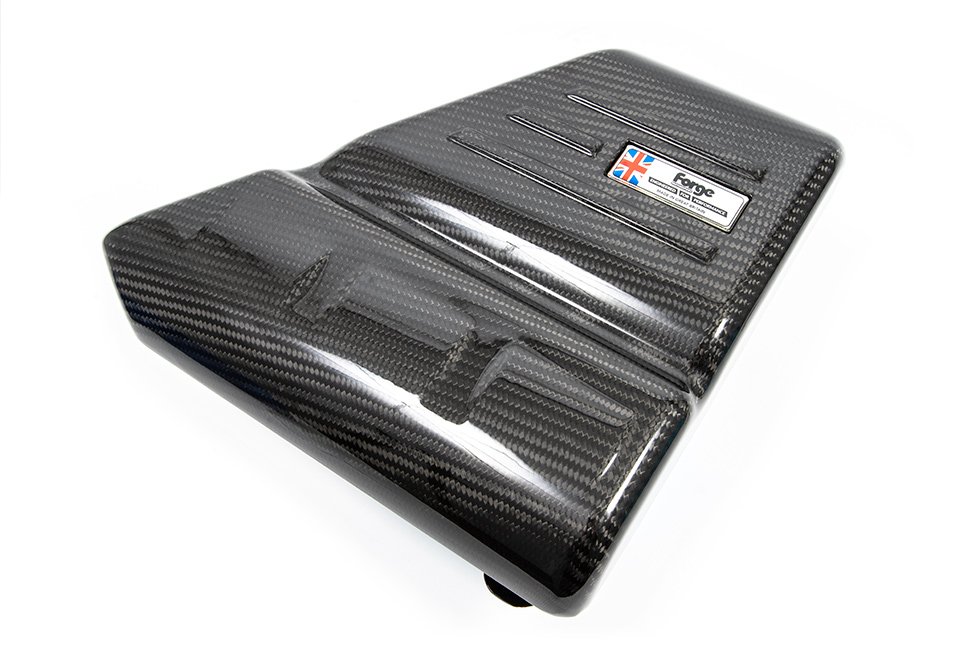 Forge Carbon Fibre Engine Cover for the Fiat Abarth 500/595/695