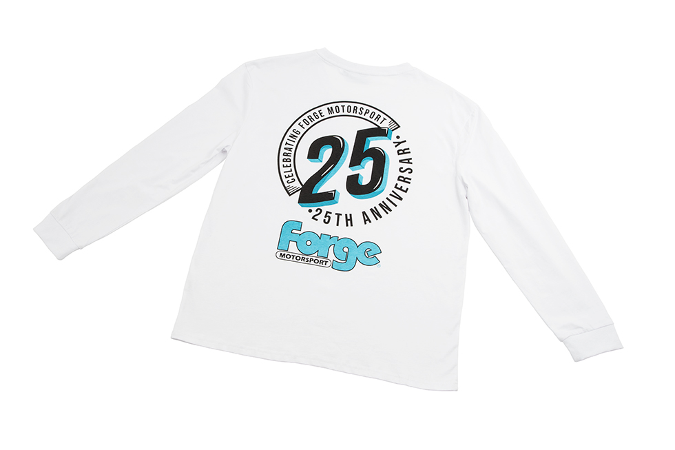 [FMLSTSHIRT1] Forge '25 Years' Long Sleeved T-Shirt