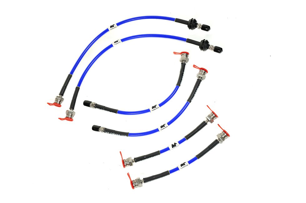 [NIS-6-007] Forge Nissan 350Z Brake Lines
