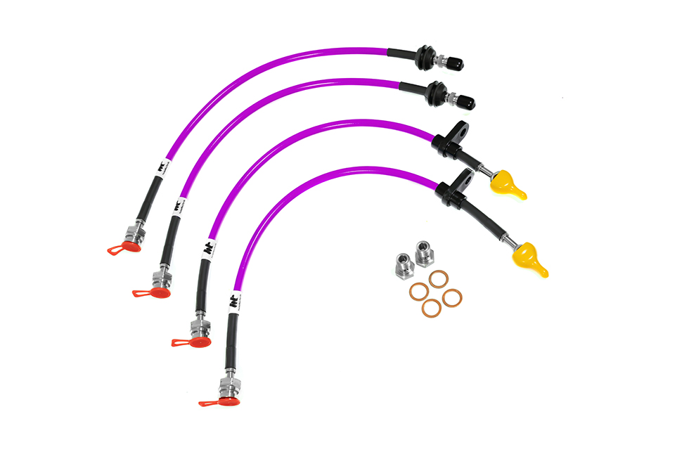 [VW-4-450T] Forge VW Polo 6R 1.4 GTi Brake Lines