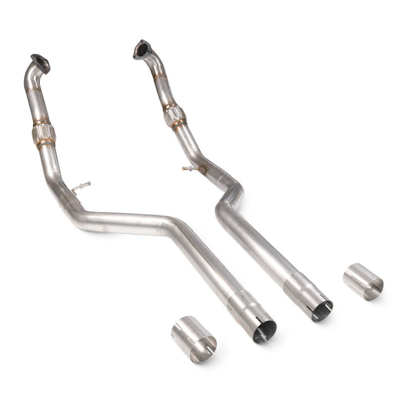 Scorpion Exhaust Audi Audi S4 B9 Quattro 3.0T V6 Avant, Saloon/Sedan. Non GPF Models Front Section