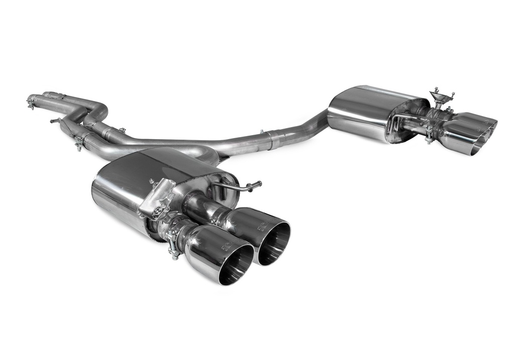 Scorpion Exhaust Audi Audi S4 B9 Quattro 3.0T V6 Avant, Saloon/Sedan. Non GPF Models Non-resonated half system Daytona