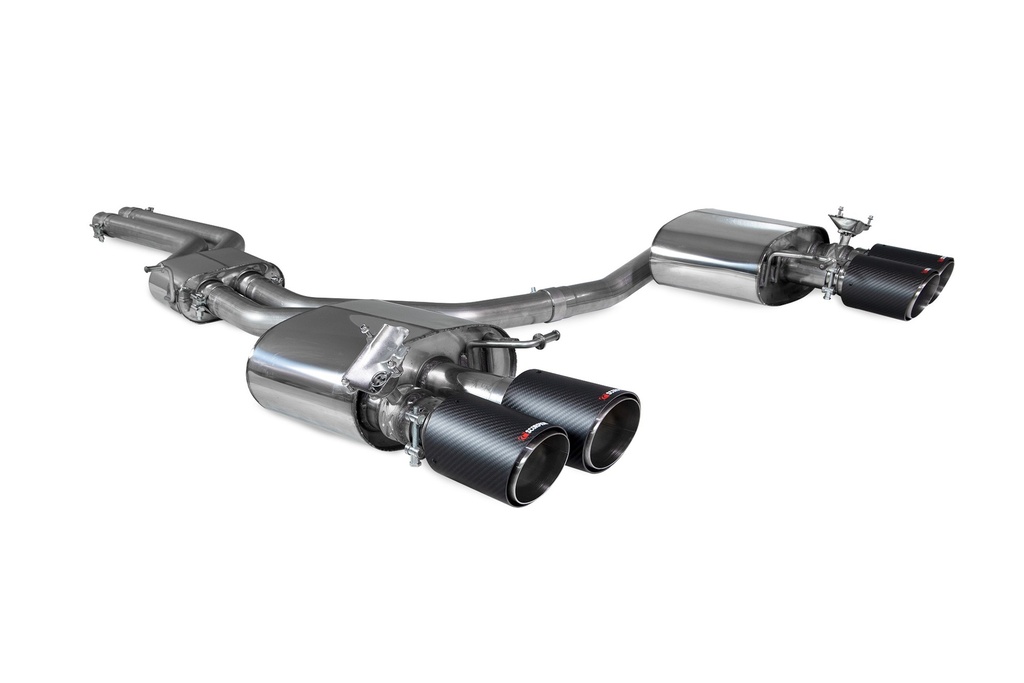 Scorpion Exhaust Audi Audi S4 B9 Quattro 3.0T V6 Avant, Saloon/Sedan. Non GPF Models Resonated half system Ascari