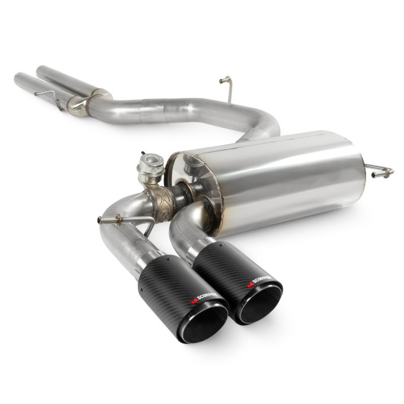 Scorpion Exhaust Audi RS3 8P Non-resonated secondary cat-back system Ascari