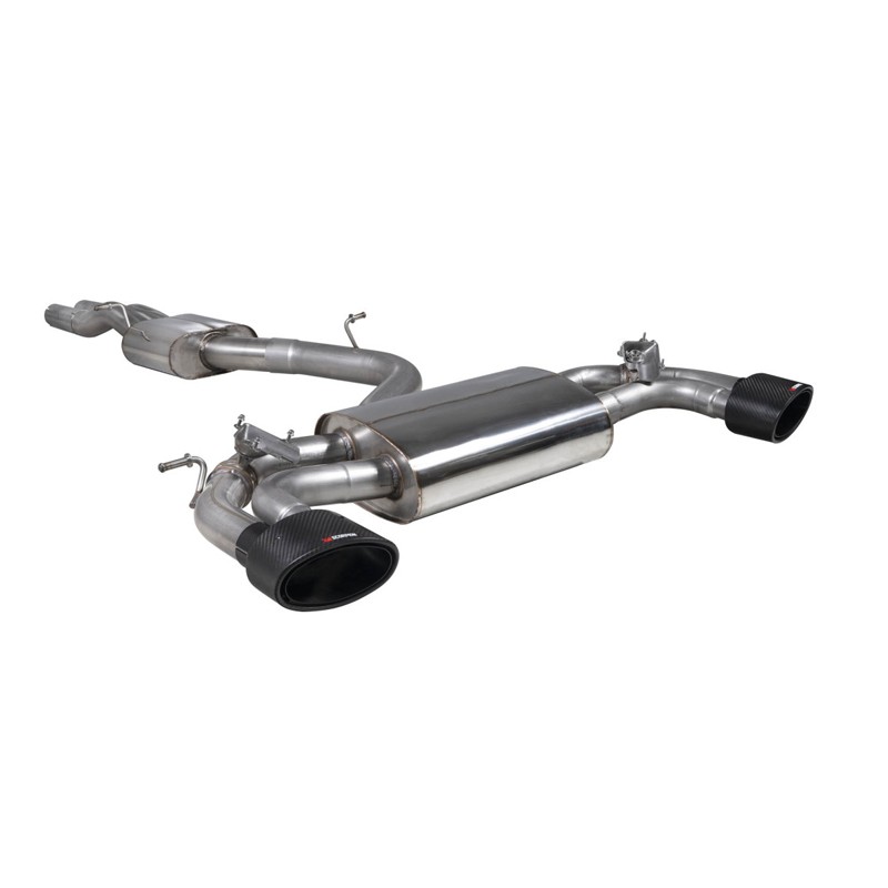 Scorpion Exhaust Audi RS3 8V Pre-Facelift Resonated cat-back system with valves Ascari EVO