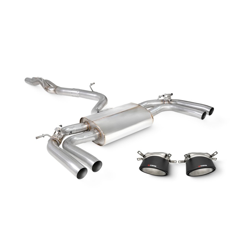 Scorpion Exhaust Audi RS3 8Y Sportback Non-resonated gpf-back system with valves Ascari RS