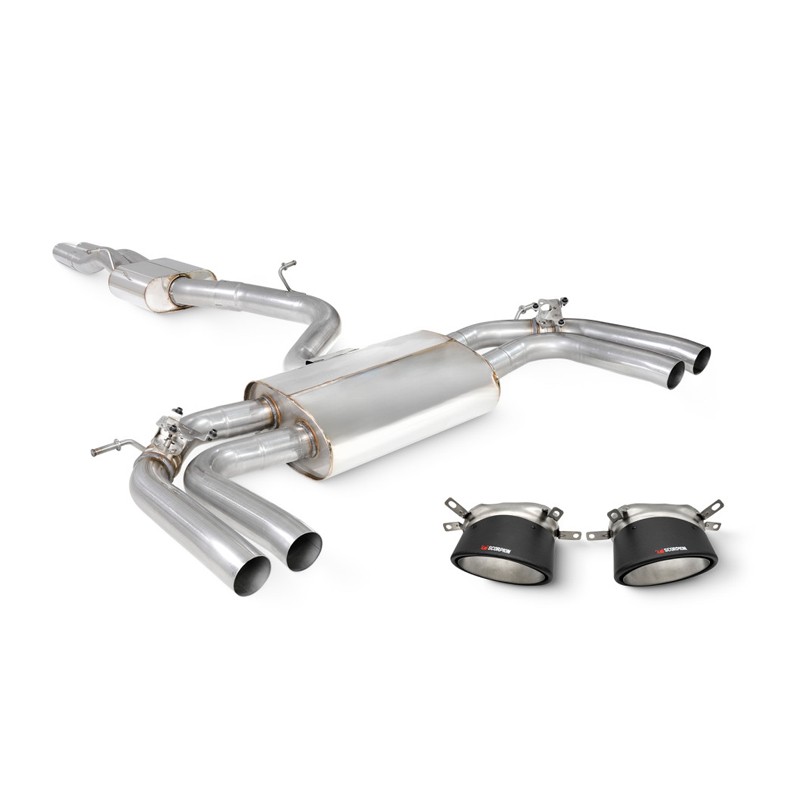 Scorpion Exhaust Audi RS3 8Y Sportback Resonated gpf-back system with valves Ascari RS