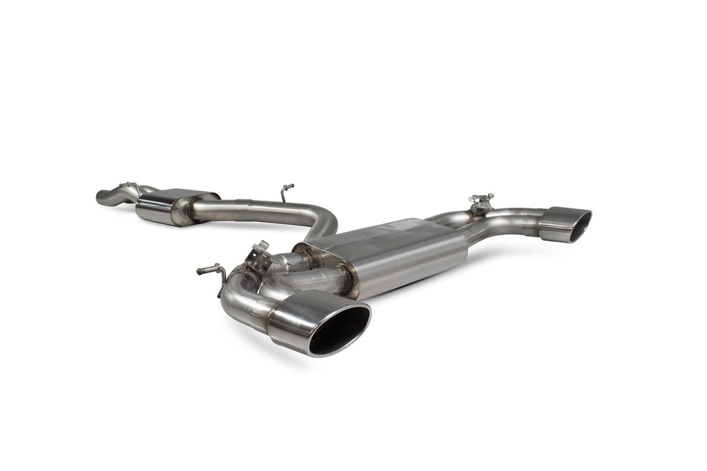 Scorpion Exhaust Audi RS3 Saloon 8V MQB (GPF and non GPF models) Resonated cat-back system with electronic valves EVO