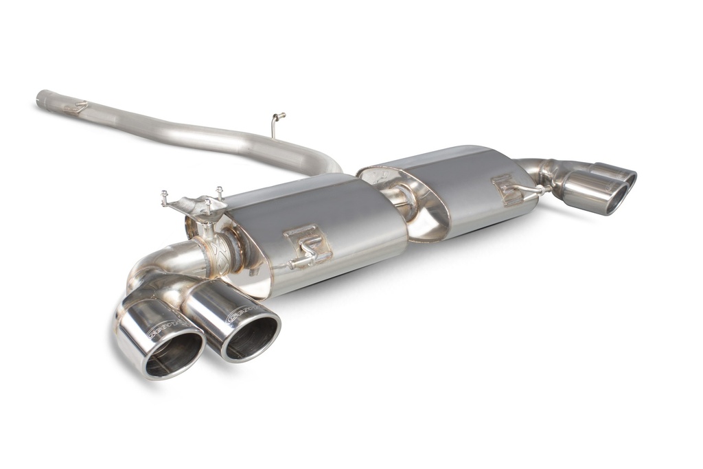 Scorpion Exhaust Audi S1 2.0 TFSi Quattro Non-res cat-back system with electronic valves Monaco