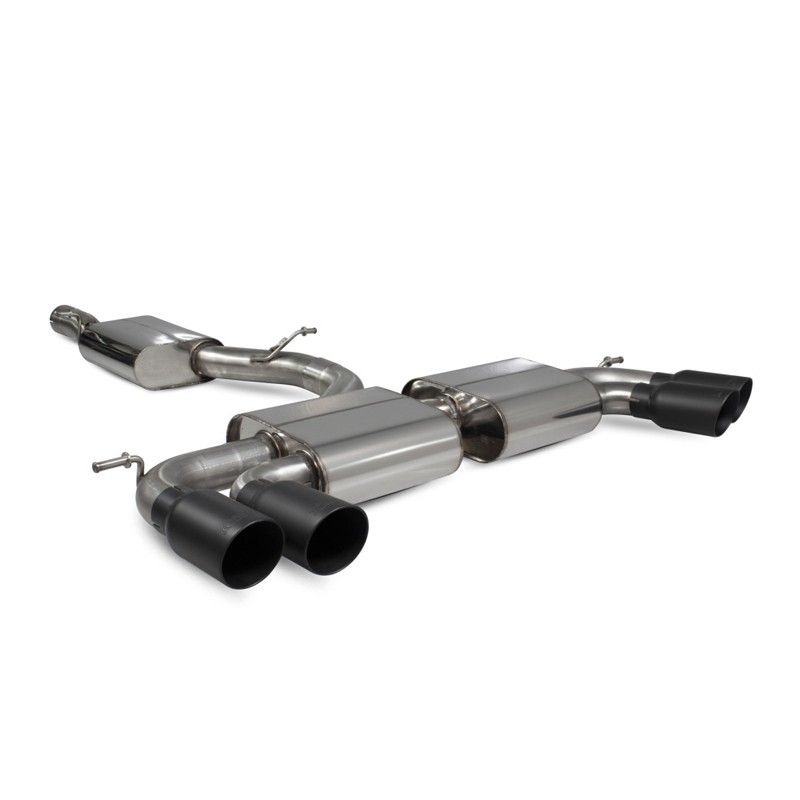 Scorpion Exhaust Audi S3 3-Door/Sportback 8V Resonated cat/gpf-back system without valves Daytona