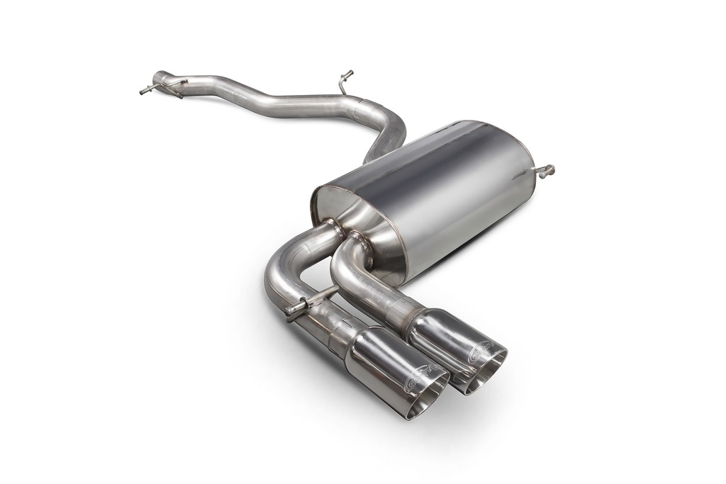 Scorpion Exhaust Audi S3 8P Non-resonated cat-back system Daytona (twin)