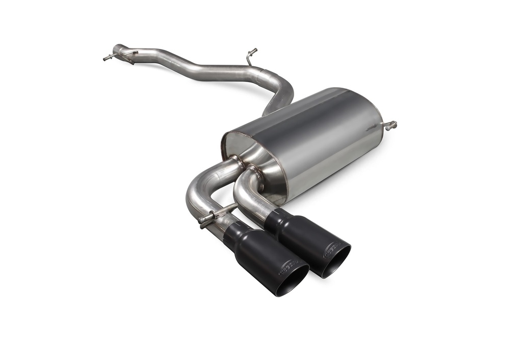 Scorpion Exhaust Audi S3 8P Non-resonated cat-back system Daytona (twin)