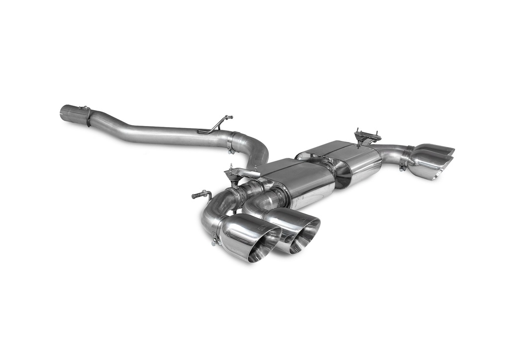 Scorpion Exhaust Audi S3 8Y Sportback Non-res cat/gpf back system & electronic valves Daytona