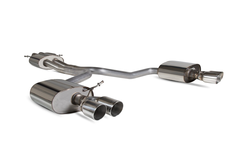 Scorpion Exhaust Audi S4 3.0 TFSI V6 Quattro Saloon, Sedan & Avant B8/B8.5  Resonated half system Daytona