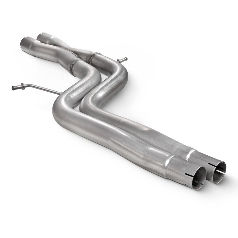 Scorpion Exhaust Audi S4 3.0 TFSI V6 Quattro Saloon, Sedan & Avant B8/B8.5  09-16 / S5 3.0 TFSI V6 Quattro Sportback 8T 10-17 Original centre silencer delete with x-pipe