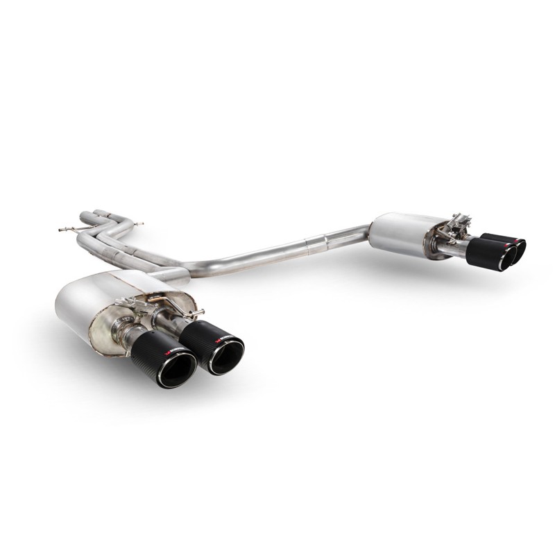 Scorpion Exhaust Audi S6/S7 C7 Non-Res half system with electronic valves Ascari