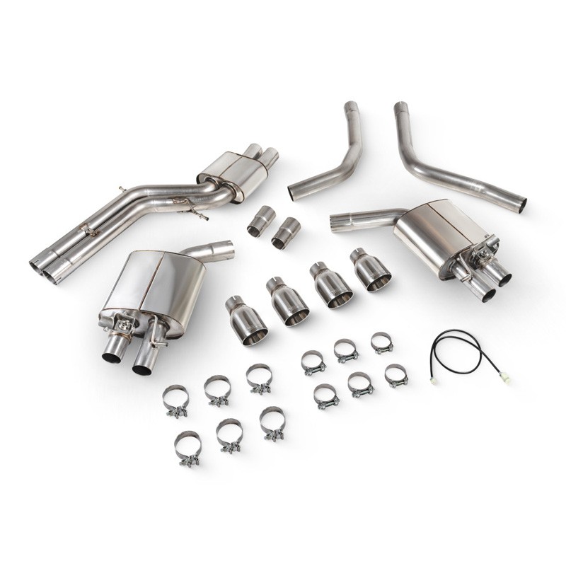 Scorpion Exhaust Audi S6/S7 C7 Resonated half system with electronic valves Daytona