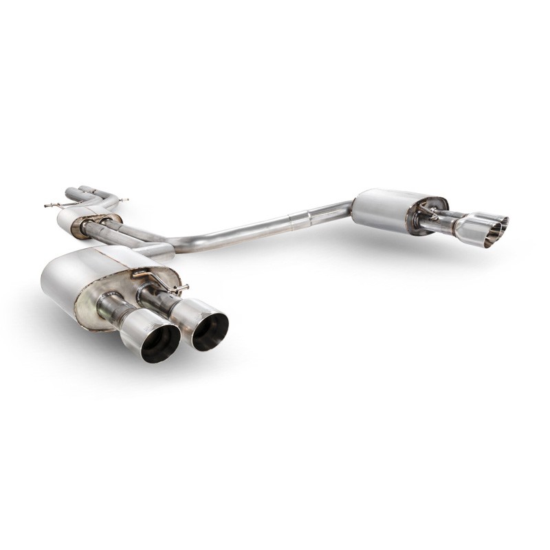 Scorpion Exhaust Audi S6/S7 C7 Resonated half system with no valves Daytona