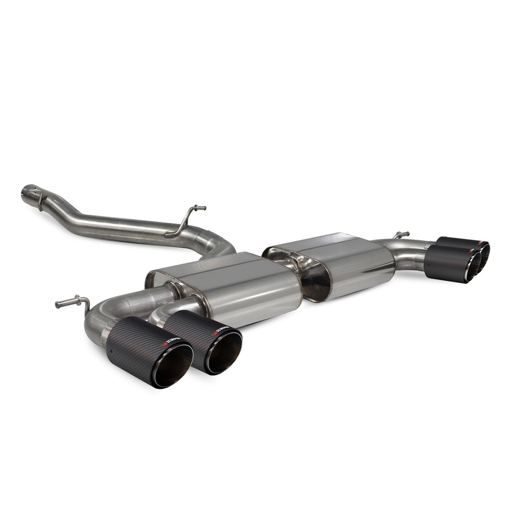 Scorpion Exhaust Audi SQ2 Non-resonated gpf-back system non valved Ascari