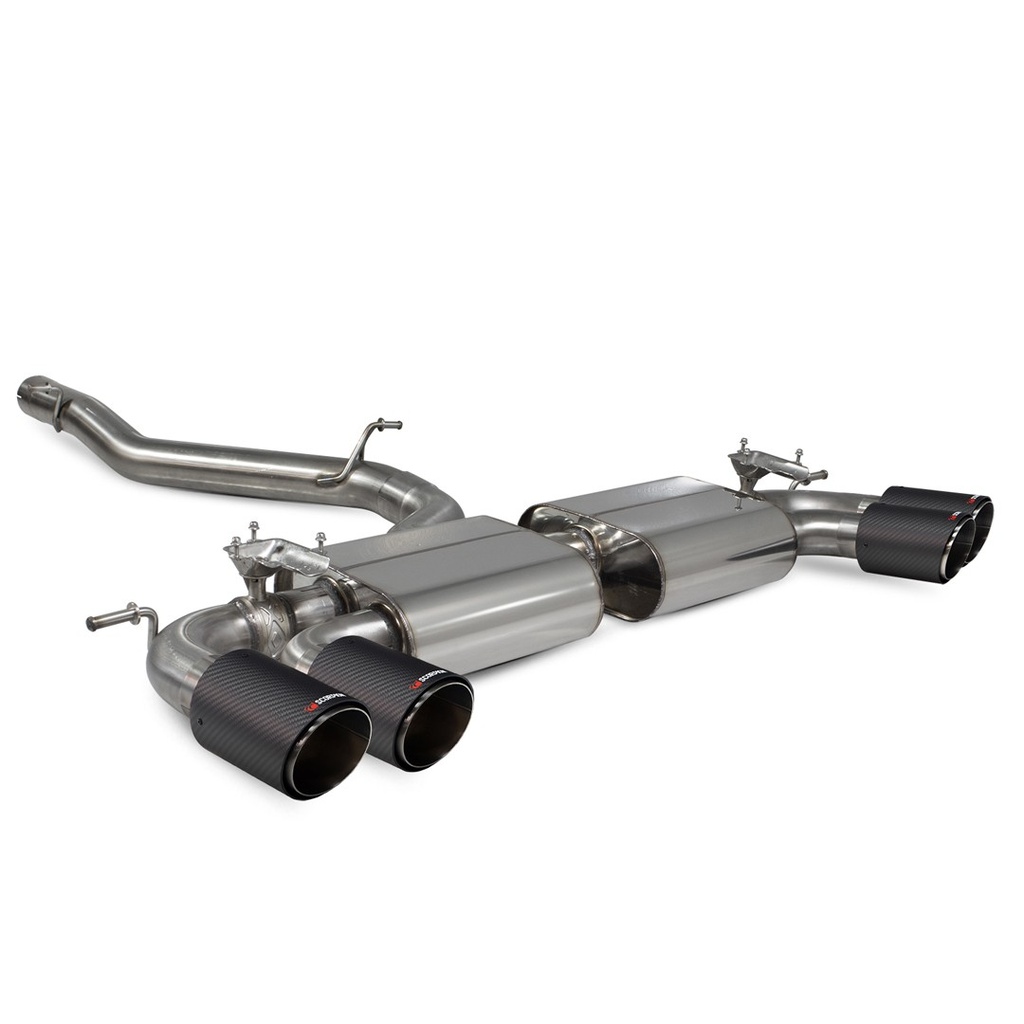 Scorpion Exhaust Audi SQ2 Non-resonated gpf-back system with valves Ascari