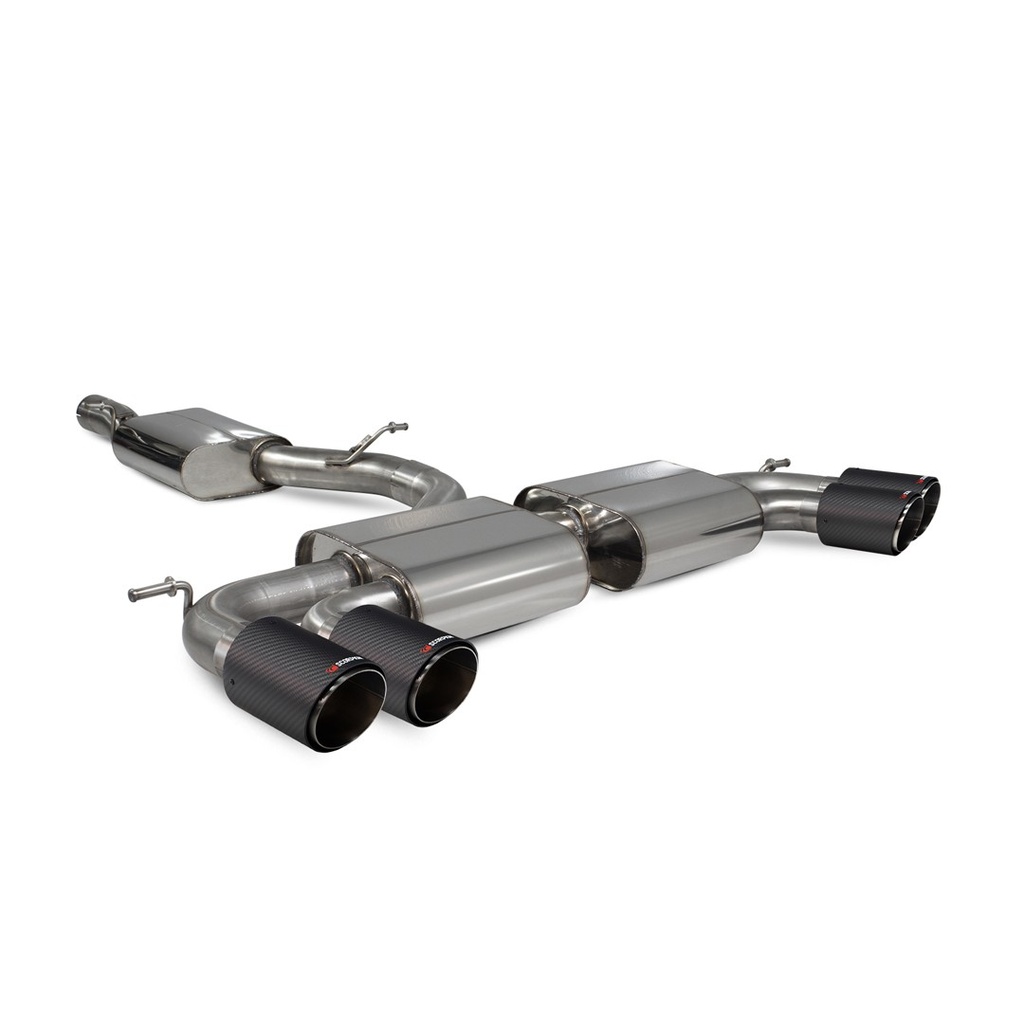 Scorpion Exhaust Audi SQ2 Resonated gpf-back system non valved Ascari
