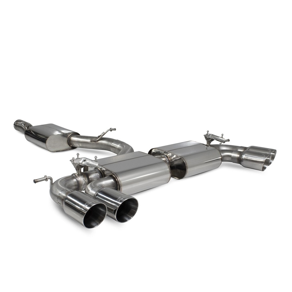 Scorpion Exhaust Audi SQ2 Resonated gpf-back system with valves Daytona