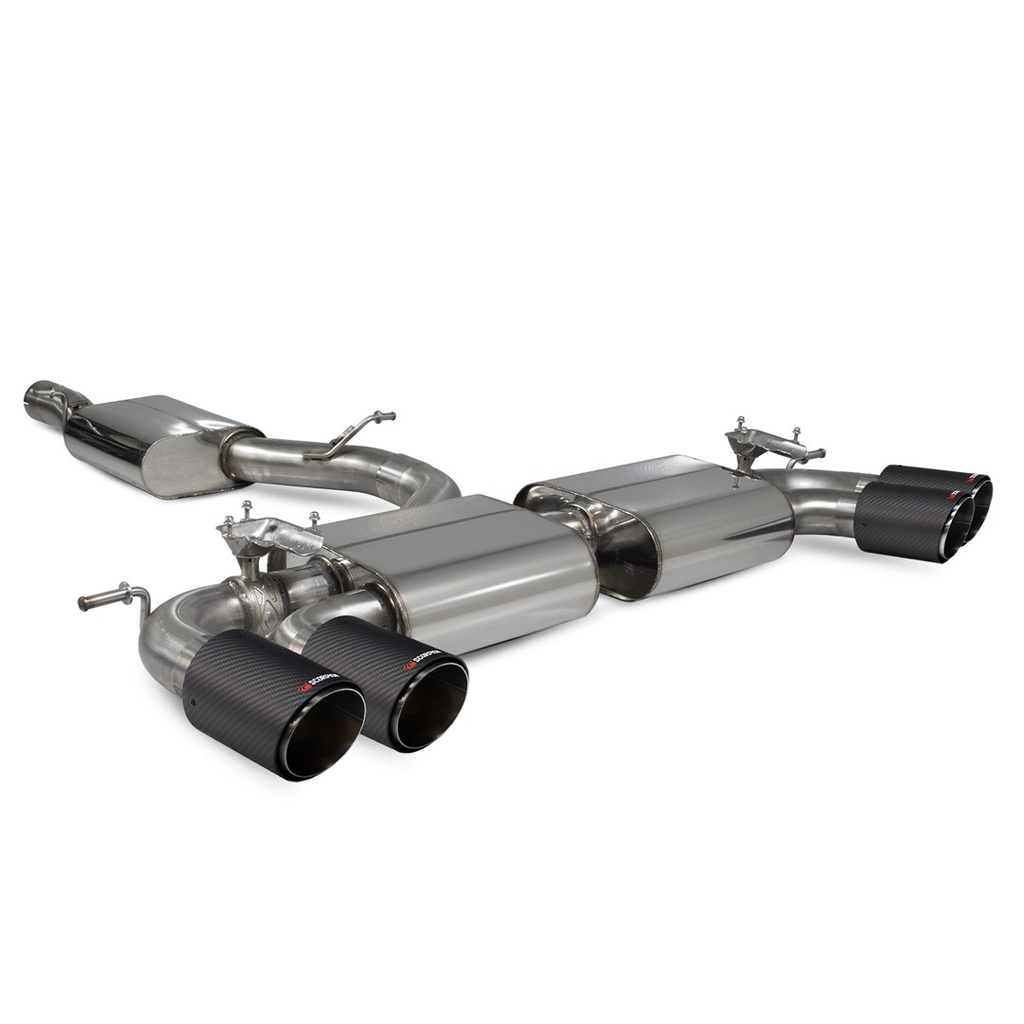 Scorpion Exhaust Audi SQ2 Resonated gpf-back system with valves Ascari