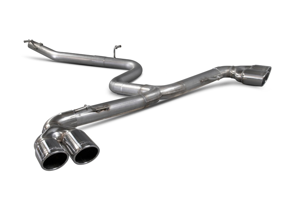 Scorpion Exhaust Audi TT Mk2 2.0 Tdi Quattro (Not Cabriolet) Cat-back system Monaco (quad)