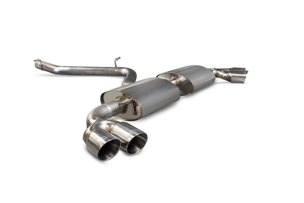 Scorpion Exhaust Audi TT Mk2 3.2 V6/TT S Mk2 Non-resonated cat-back system Daytona