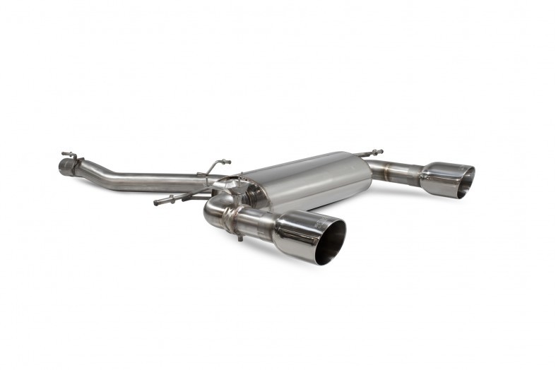 Scorpion Exhaust Audi TT MK3 2.0 TFSi Quattro Coupe Non GPF Model Only Non-res cat-back system with electronic valves Daytona