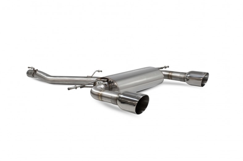 Scorpion Exhaust Audi TT MK3 2.0 TFSi Quattro Coupe Non GPF Model Only Non-resonated cat-back system with no valves Daytona