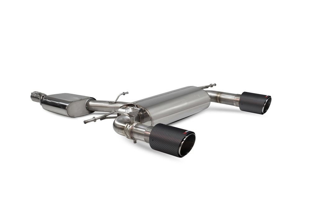 Scorpion Exhaust Audi TT MK3 2.0 TFSi Quattro Coupe Non GPF Model Only Resonated cat-back system with electronic valves Ascari