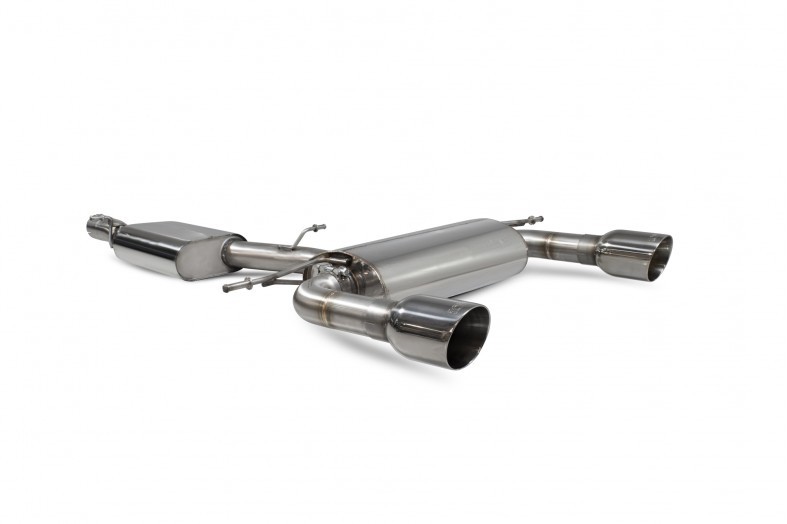 Scorpion Exhaust Audi TT MK3 2.0 TFSi Quattro Coupe Non GPF Model Only Resonated cat-back system with no valves Daytona