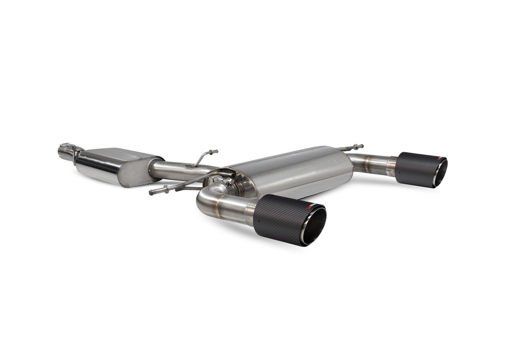Scorpion Exhaust Audi TT MK3 2.0 TFSi Quattro Coupe Non GPF Model Only Resonated cat-back system with no valves Ascari