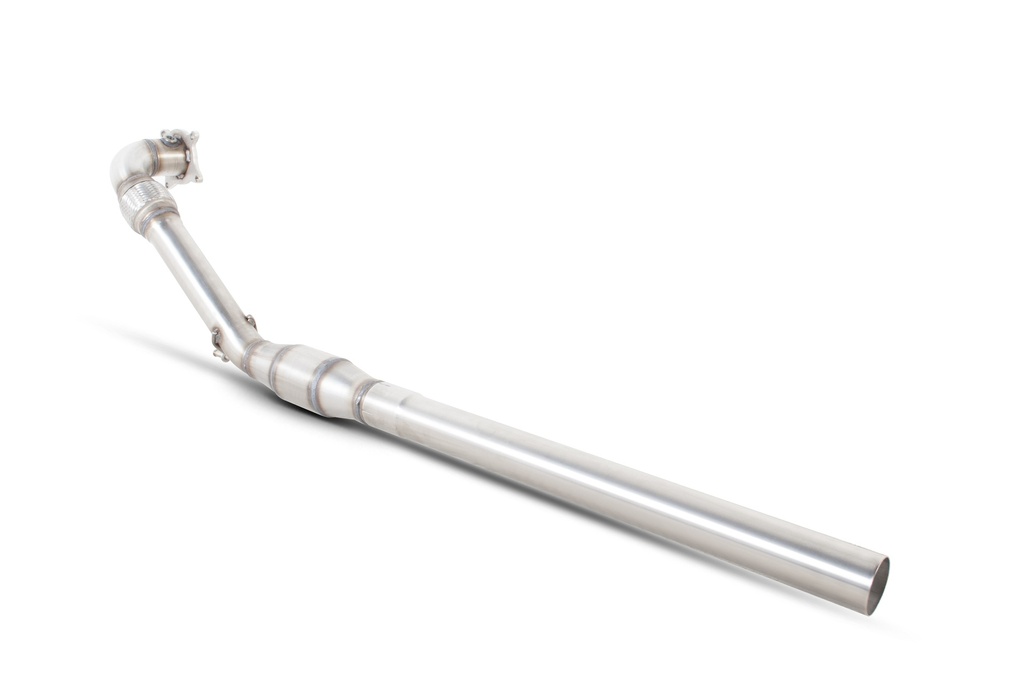 [SAUX026] Scorpion Exhaust Audi TT S Mk2 Downpipe with a high flow sports catalyst