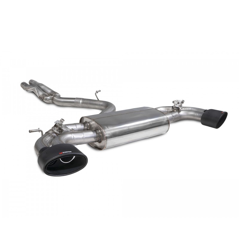Scorpion Exhaust Audi TTRS MK3 Coupe (GPF models only) Non-res gpf-back system with valves Ascari EVO