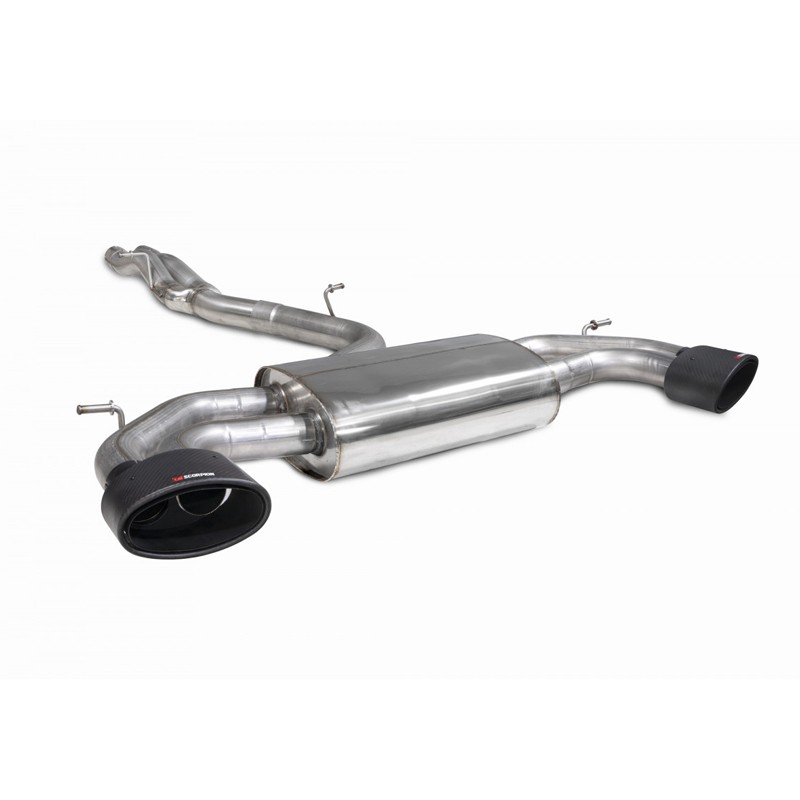 [SAUS082CF] Scorpion Exhaust Audi TTRS MK3 Coupe (GPF models only) Non-res gpf-back system without valves Ascari EVO