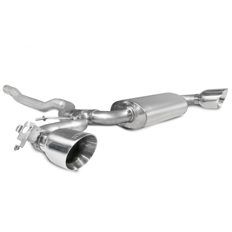 Scorpion Exhaust BMW 128ti F40 GPF-Back system with electronic valve Daytona