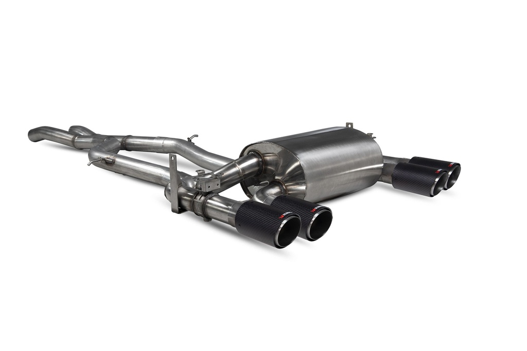 Scorpion Exhaust BMW F80 M3 / M4 F82 F83 Non-res cat-back system with electronic valves Ascari